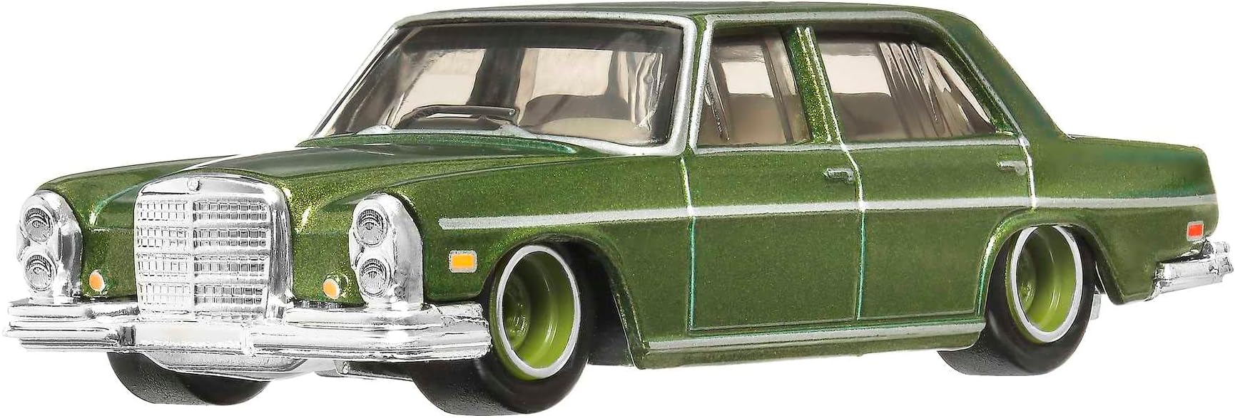 Hot Wheels Car Culture Out Strasse - '72 Mercedes-Benz 280 SEL 4.5 [3 Years Old and Up] HCK18 Green