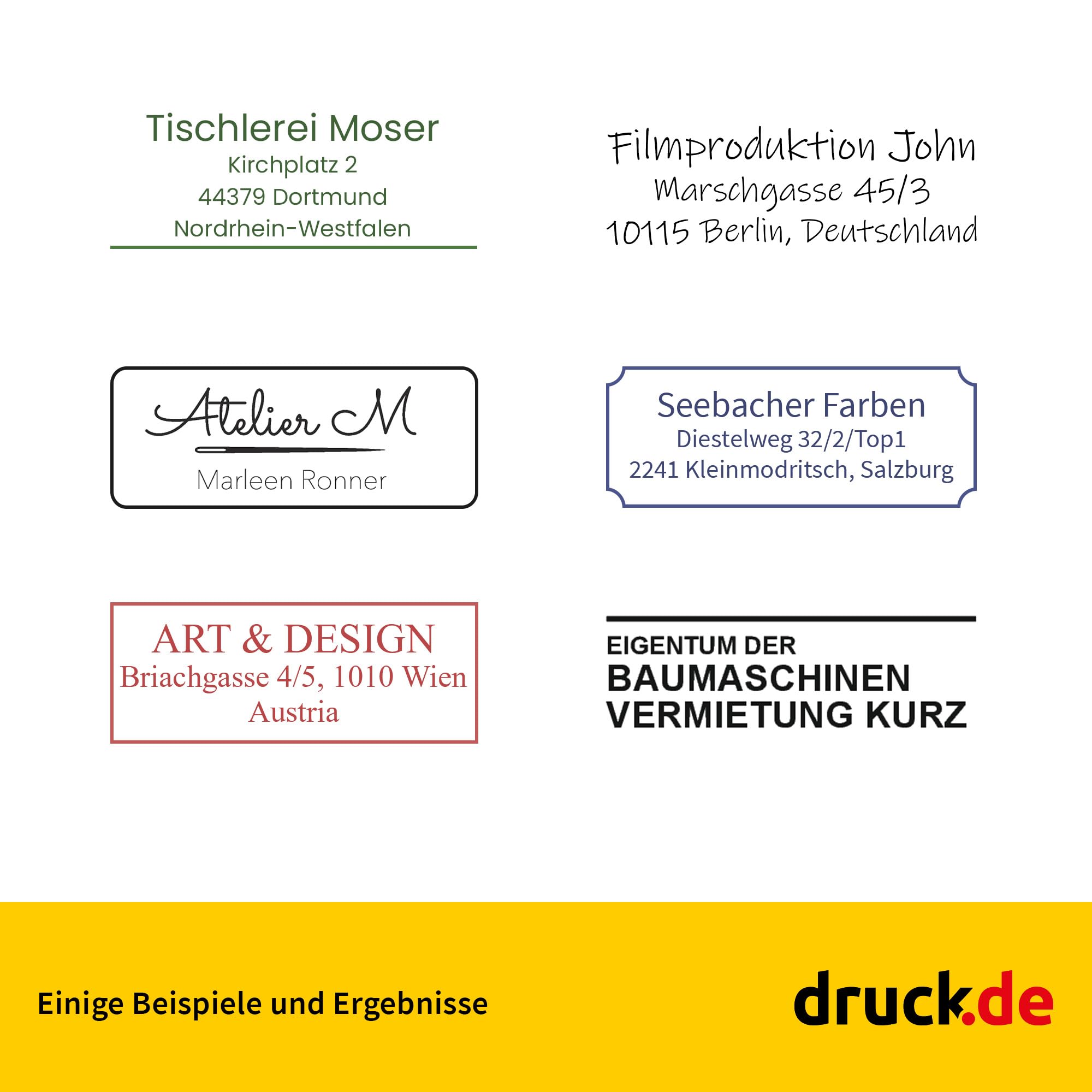 Trodat Printy 4912 Firmenstempel 47x18mm - Gehäuse Schwarz - Adressstempel | Trodat Printy 4912 Firmenstempel, 47x18mm, personalisierbar mit Text und Logo, Gehäuse Schwarz, Adressstempel, Firmenstempel