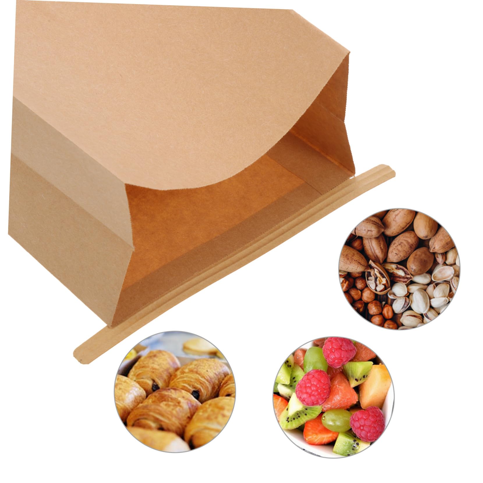 Sachets à Biscuits pour L'emballage Halloween en Kraft 100pcs 8oz