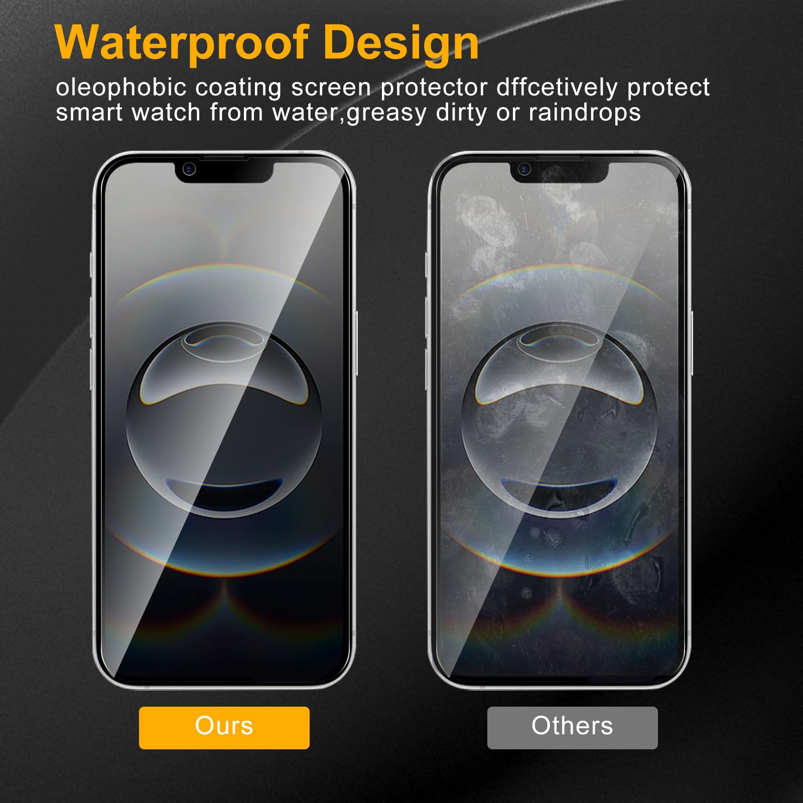 Paquete de 3 protectores de pantalla de privacidad para iPhone 16e/SE 4 2025 (6.1 pulgadas), vidrio templado antiespía, dureza 9H, protector negro antiespía, sin burbujas, antiarañazos