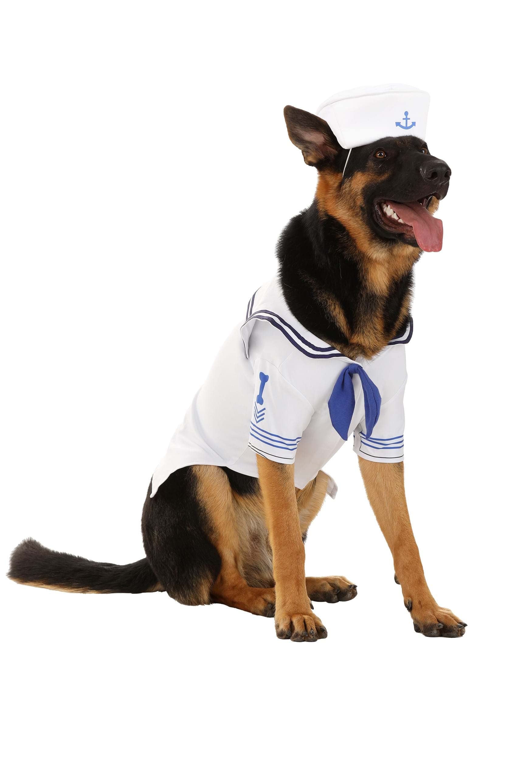 dress blues for dogs Designer Handmade Navy Blue Trailing Dog Party Dress main image 0