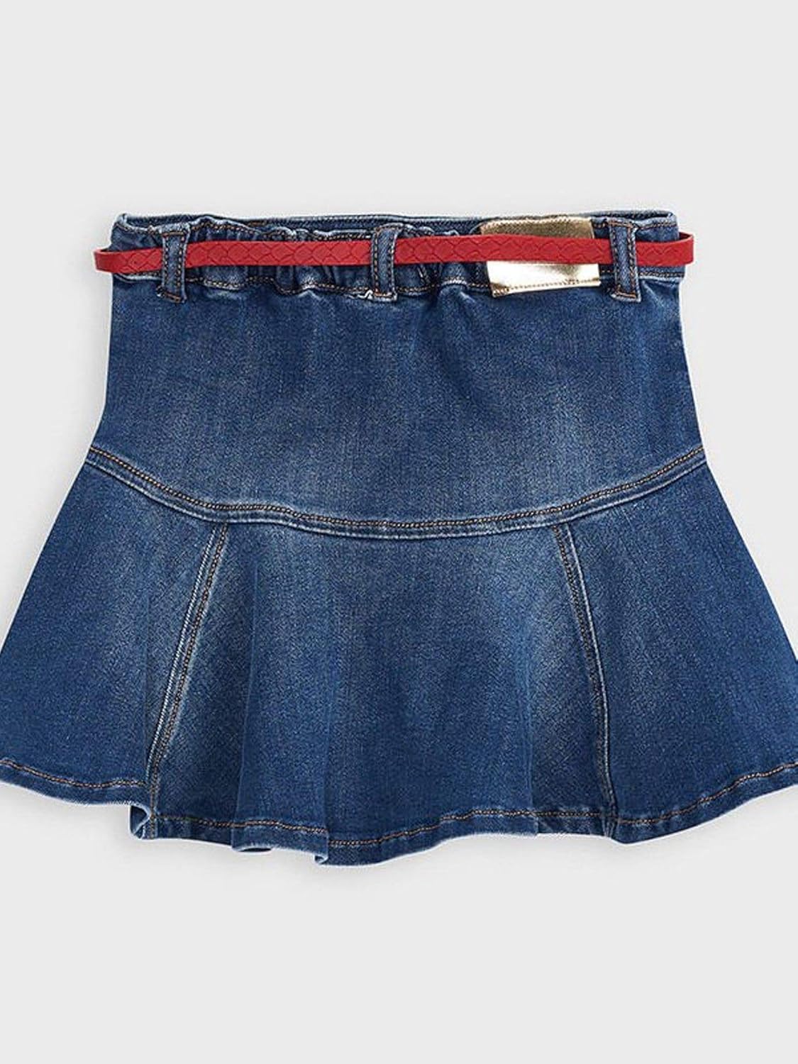 Mayoral Denim Skirt for Girls Basic