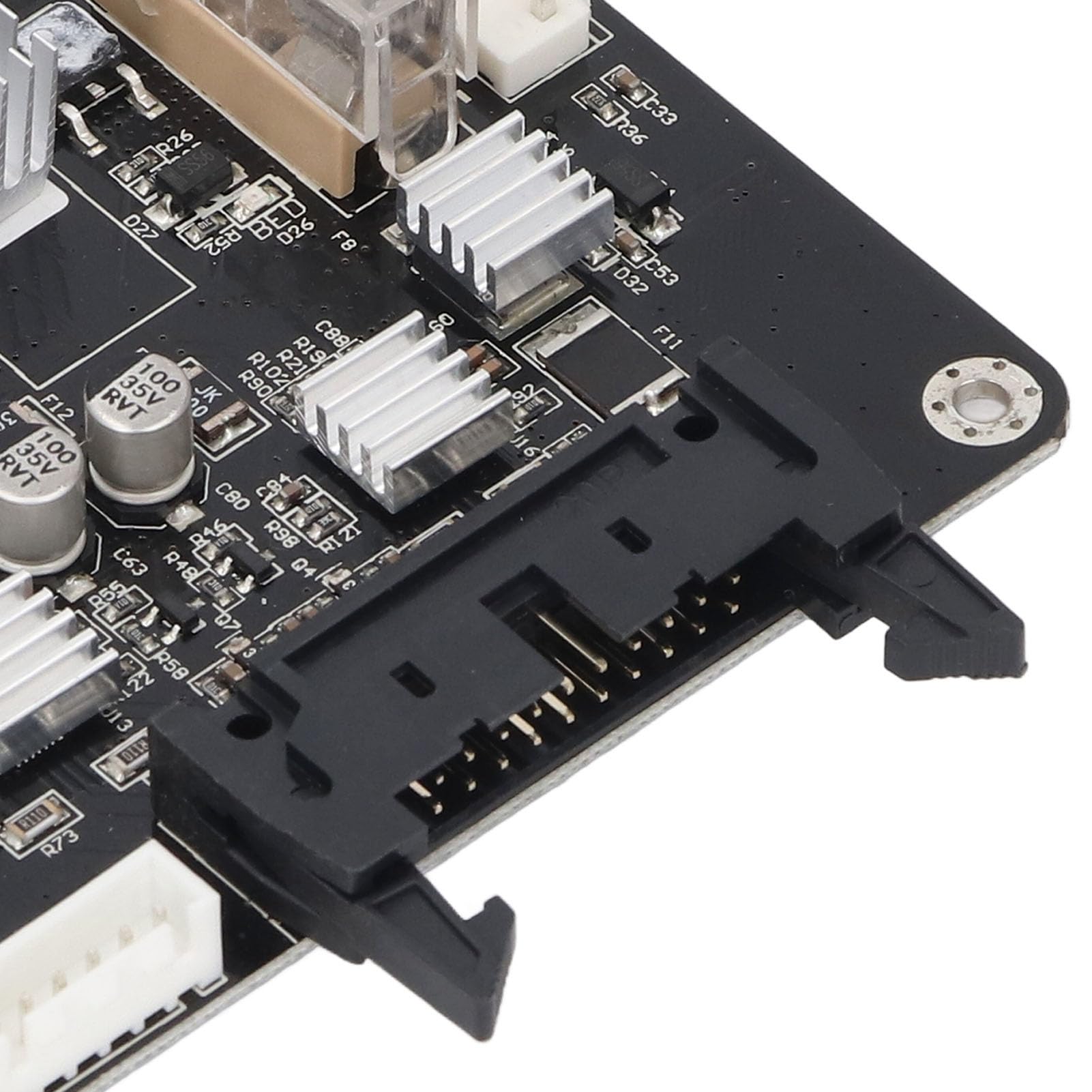 8-35V 32 Bits Chip de Brazo de Alta Velocidad Tablero de Control de Impresoras 3D 2 Capa de la Placa Lógica Múltiple de Guardia para ANET ET4, Placa Base de la Impresora 3D, Admite Impresión Fuera