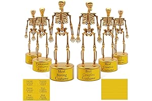 Spooky Skeleton Trophy Bundle for Halloween Festivities