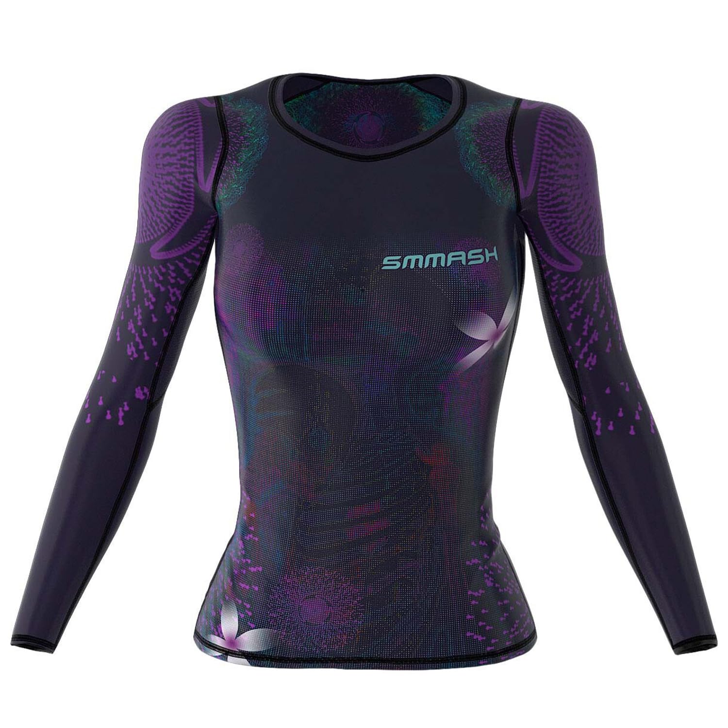 SMMASH Pride Womens Long Sleeve Compression Tops, Breathable and Light, Functional Thermal Shirt for Crossfit, Fitness, Yoga, Gym, Running, Sport Long Sleeved, Antibacterial Material… — view 9