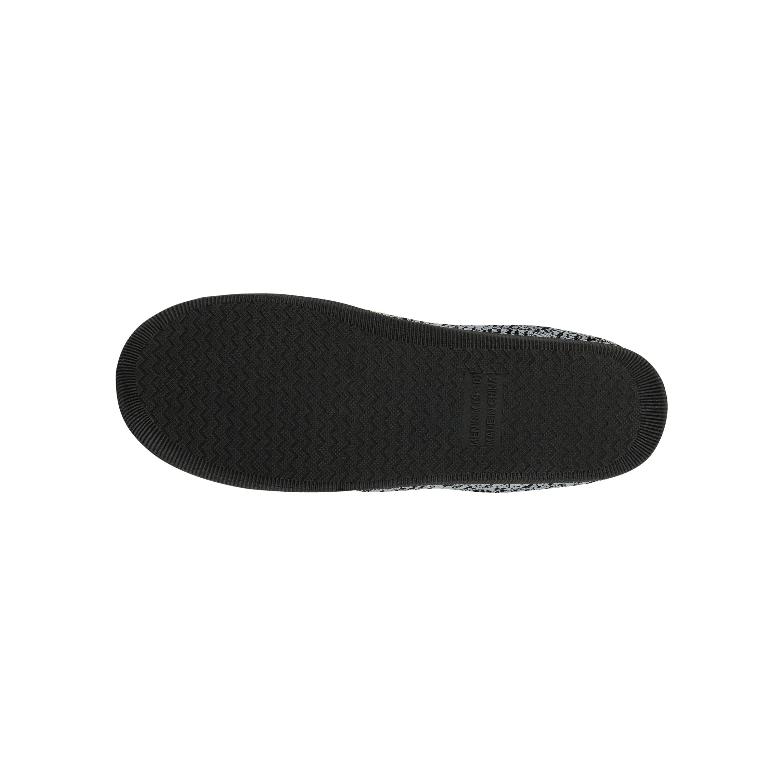 FOCO NFL mens Poly Knit Cup Sole Slipper