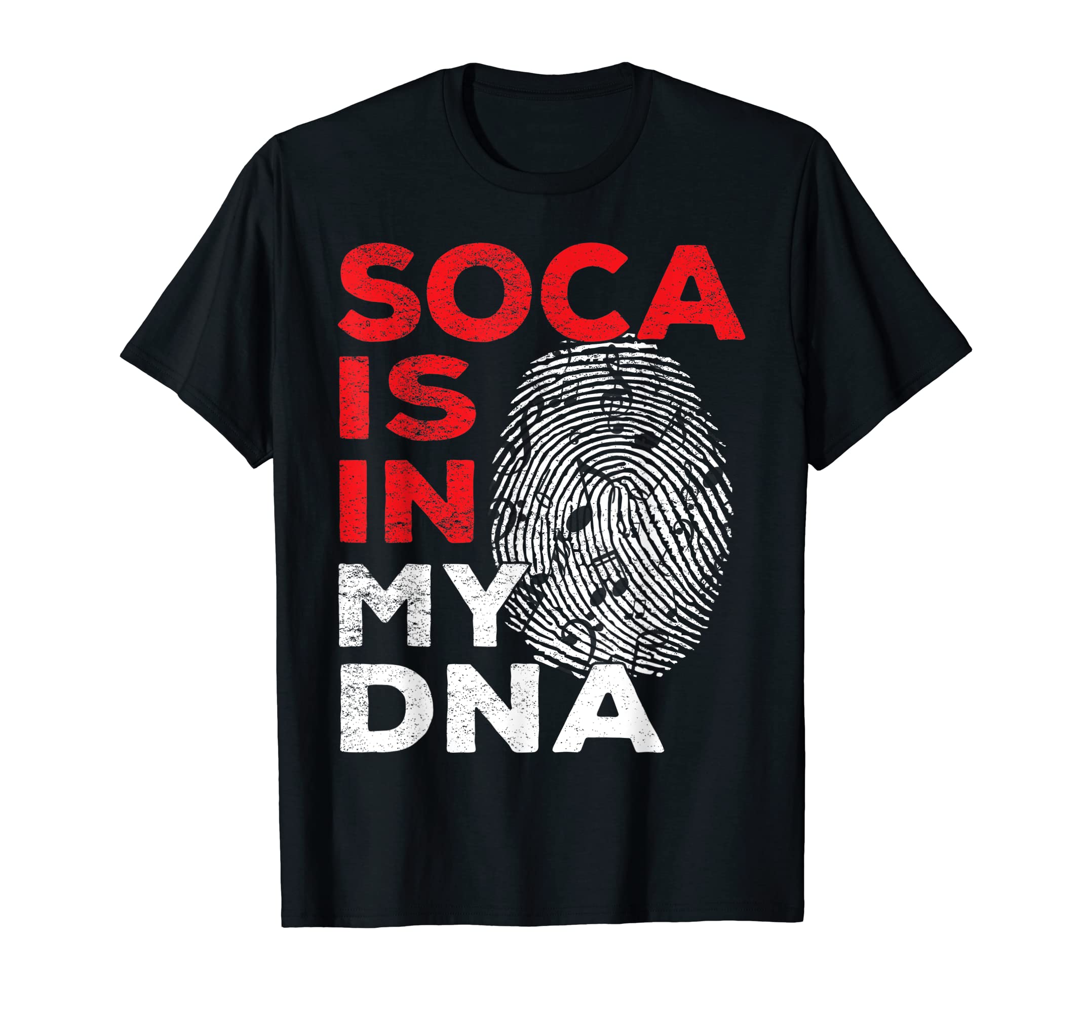 Caribbean Carnival Soca Clothing for Men and WomenSoca is in my DNA - Soca Party T-Shirt