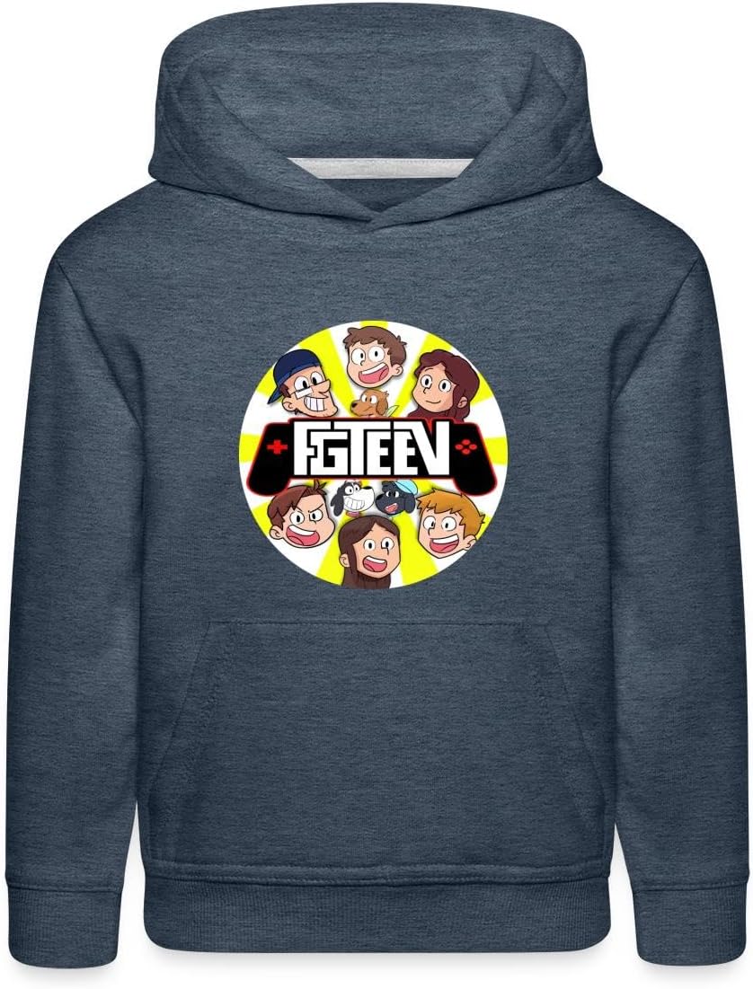 Spreadshirt FGTeeV Logo Kids‘ Premium Hoodie