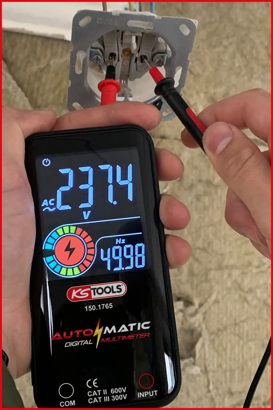 KS TOOLS Multimetro 150.1765