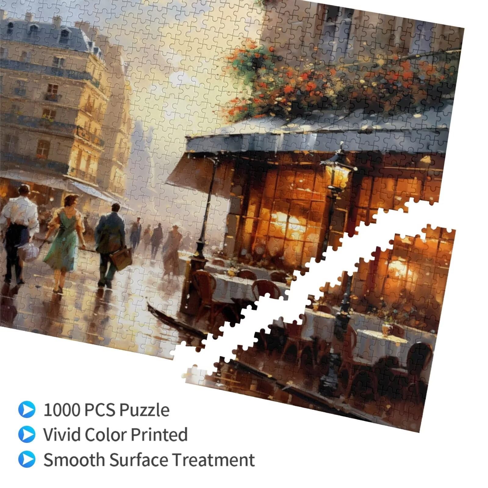New York Puzzle 2000 Pezzi Adulti, 5D DIY Puzzle Strada Pattern Design con Confezione Regalo per Regalo Donna, Attività Famiglie Impegnative Principianti per Home Wall Bedroom Decor 99 x 70 cm -940Y