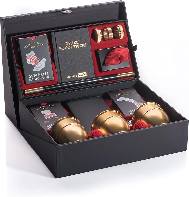 Marvin's Magic Deluxe Box of Tricks - Signature Magic Set Age 8+