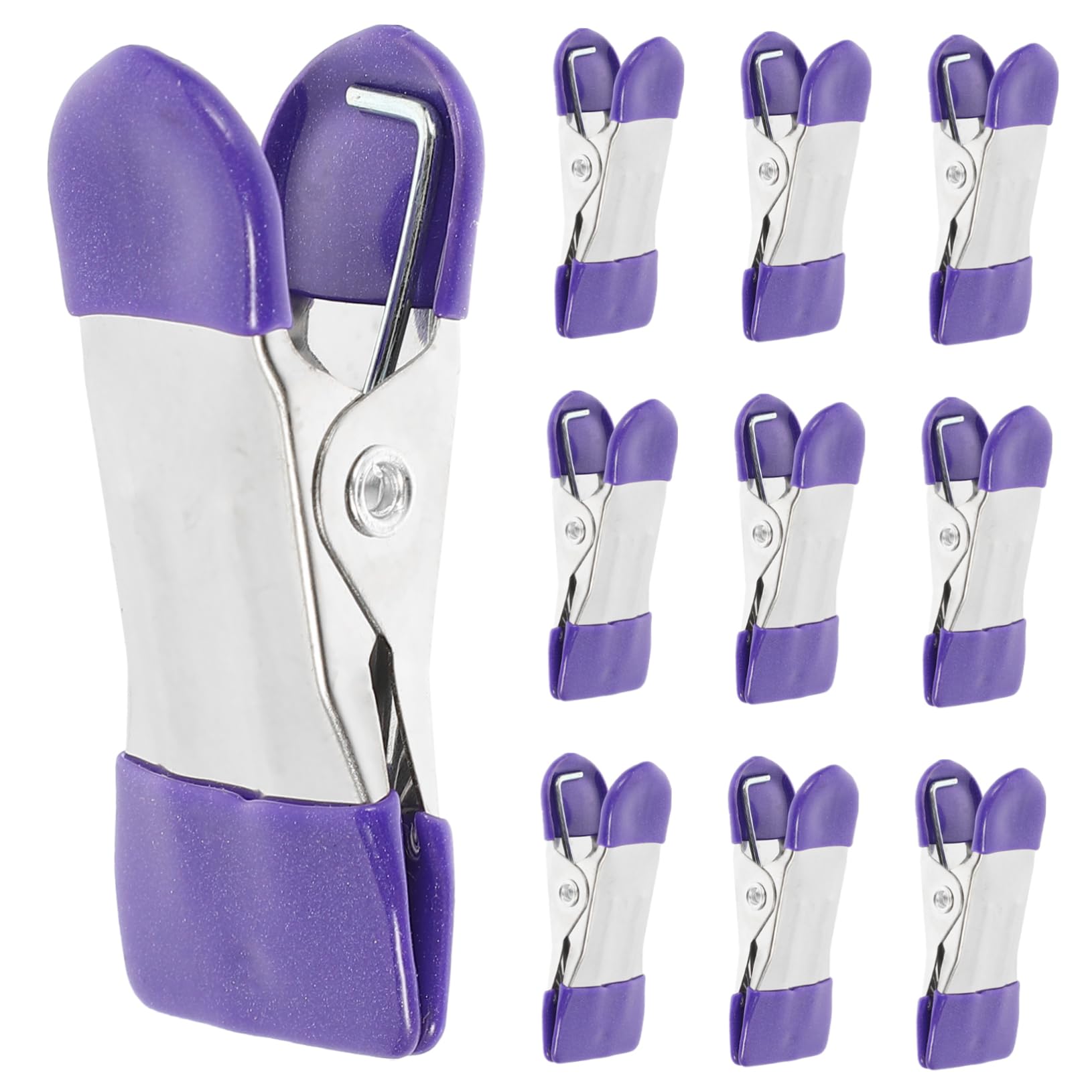 Alipis 3 Set Di Mollette Per Bucato Clip Per Sacchetti Di Snack Clip Per Confezioni Di Cibo Antivento Per Trapunte Domestiche Robuste Per Appendere Il Bucato 10 Pezzi*3