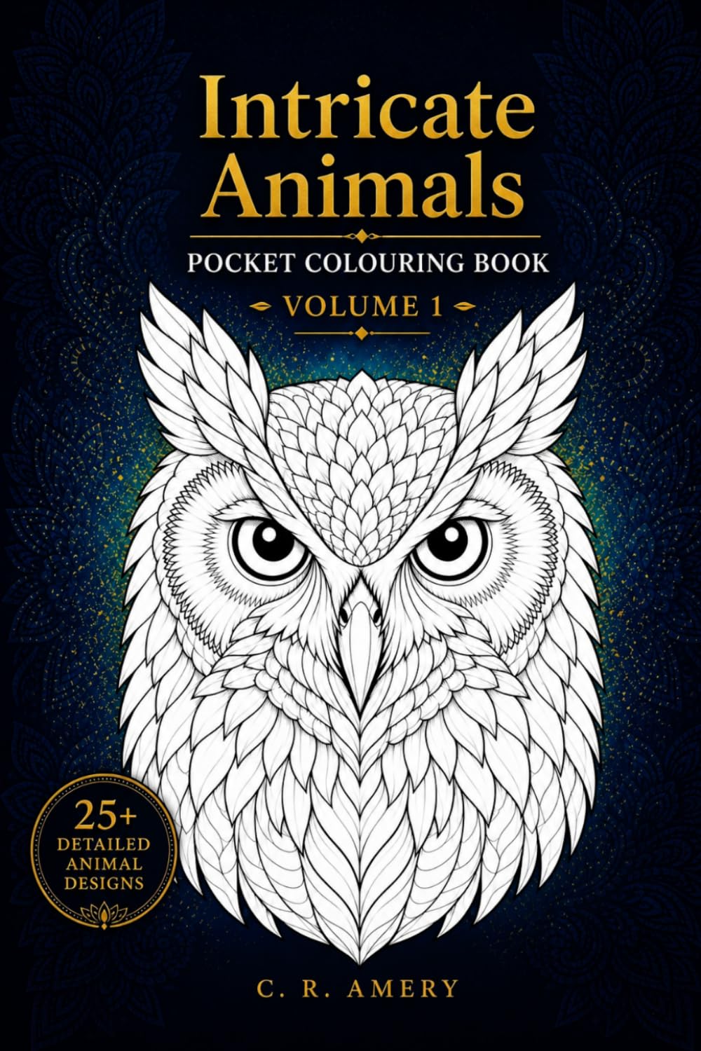 Intricate Animals Pocket Colouring Book Volume 1
