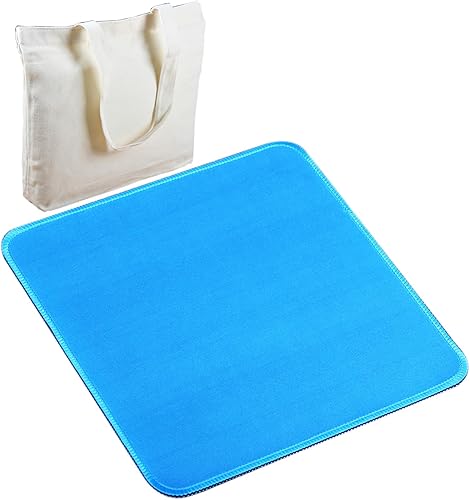 Alfombrilla Mahjong de 31.5 pulgadas antideslizante y reducción de ruido, adecuada para dominó de póquer de mesa Mahjong