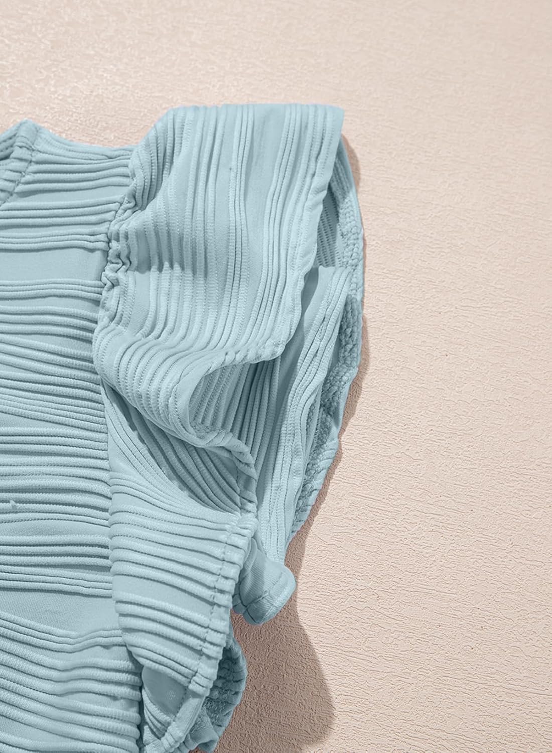 blibean Girls Ruffled Short Sleeve Textured Tops Shirts Size 6-15 Years - Image 7