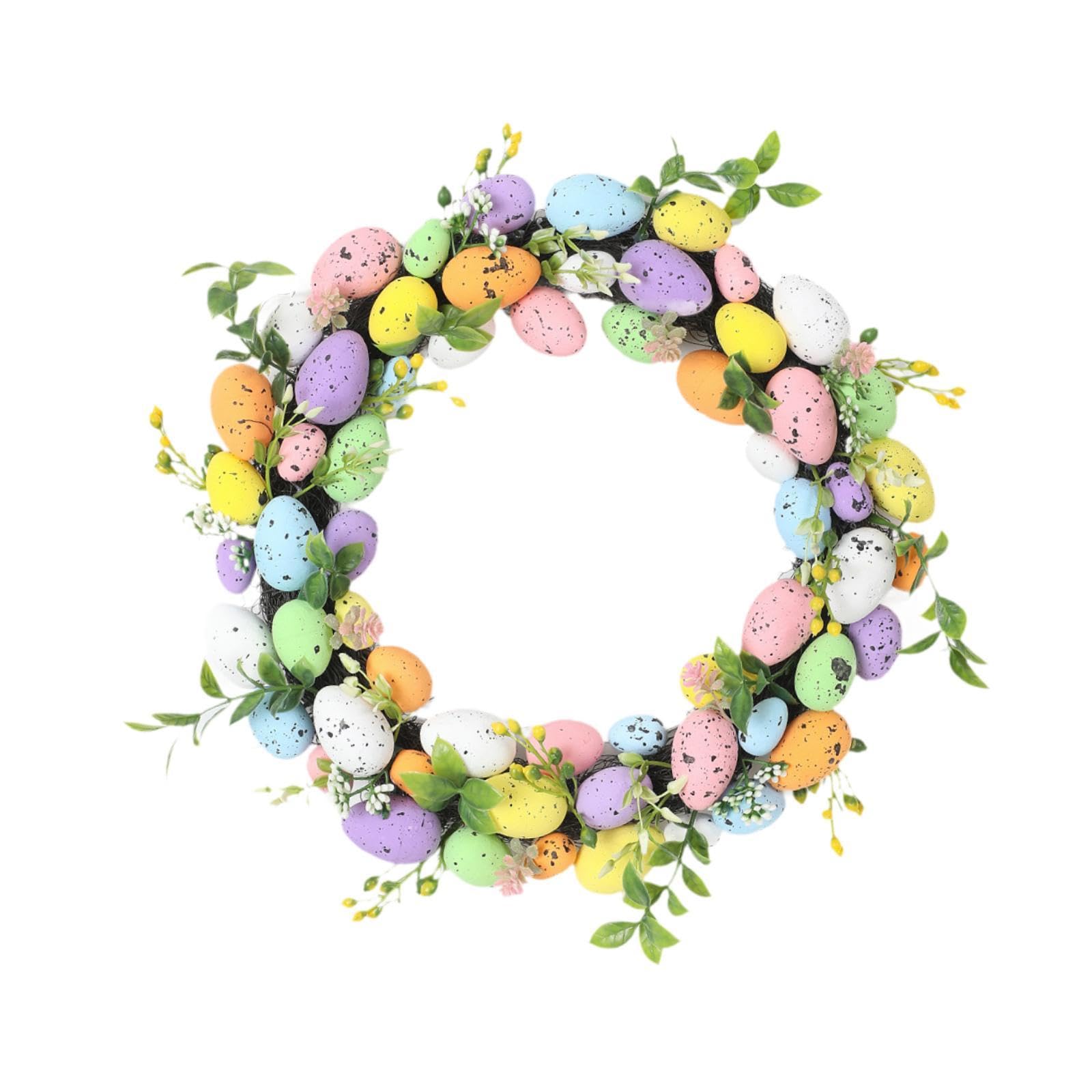 Uova di Pasqua con Motivo a Erba, Uova Decorative per I Caffè Primaverili