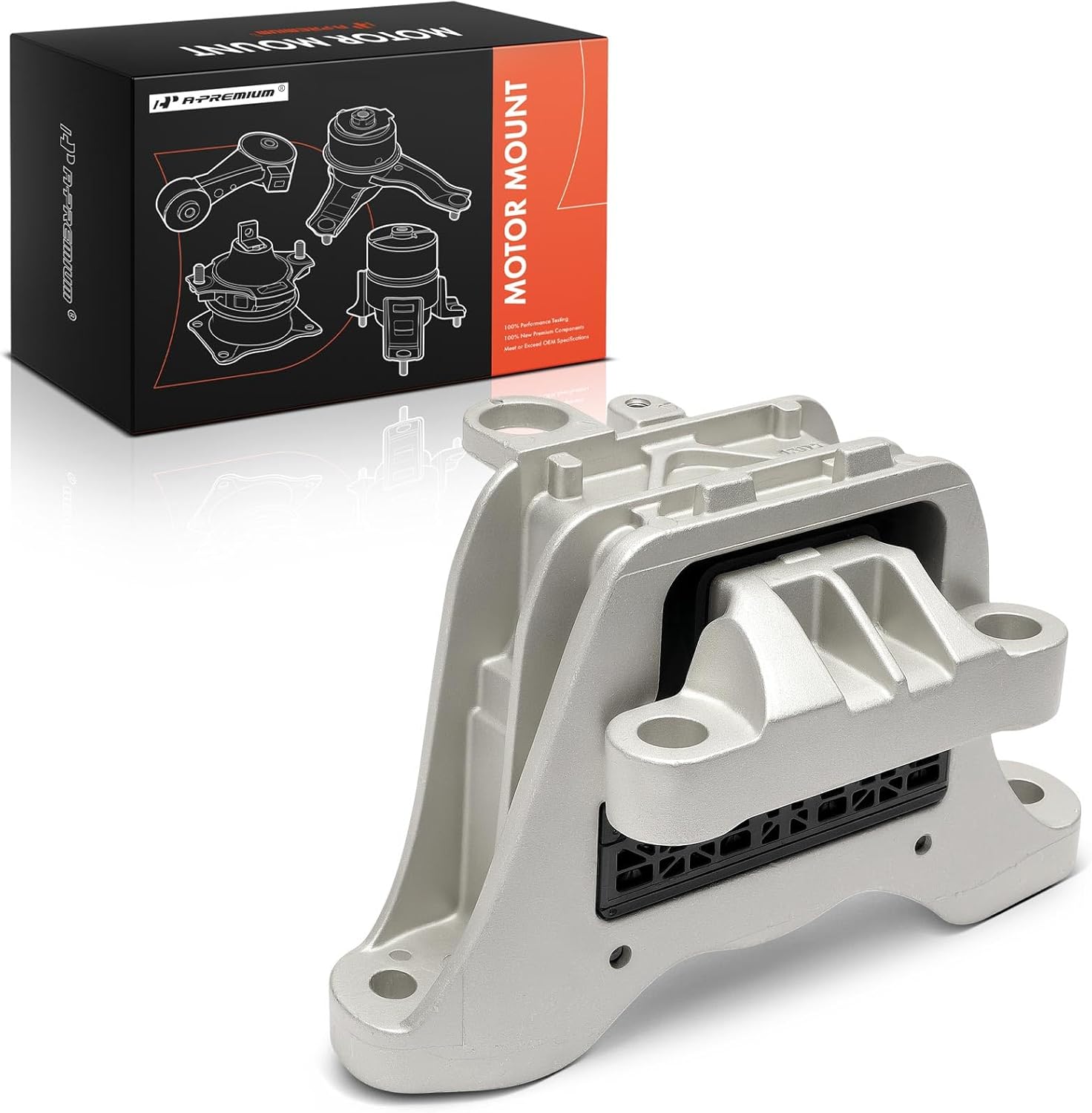 A-Premium Front Right Passenger Side Engine Motor Mount Compatible with Chevrolet Equinox 2018-2020 & GMC Terrain 2018-2021, 2.0L