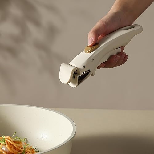 Miniatura 6 de CAROTE Juego de 20 ollas y sartenes, juego de utensilios de cocina antiadherentes, mango desmontable, juegos de utensilios de cocina con mango