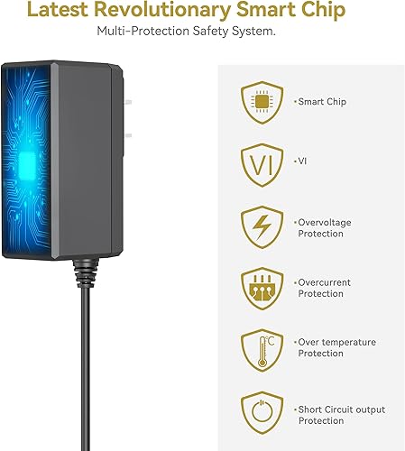Miniatura 2 de Cargador adaptador de CA de 6 pies con certificación UL para Peak Stanley FATMAX 700 Peak 350 AMP J7CSR J7CS Jump Starter, Peak 300 450 600 700 Amp