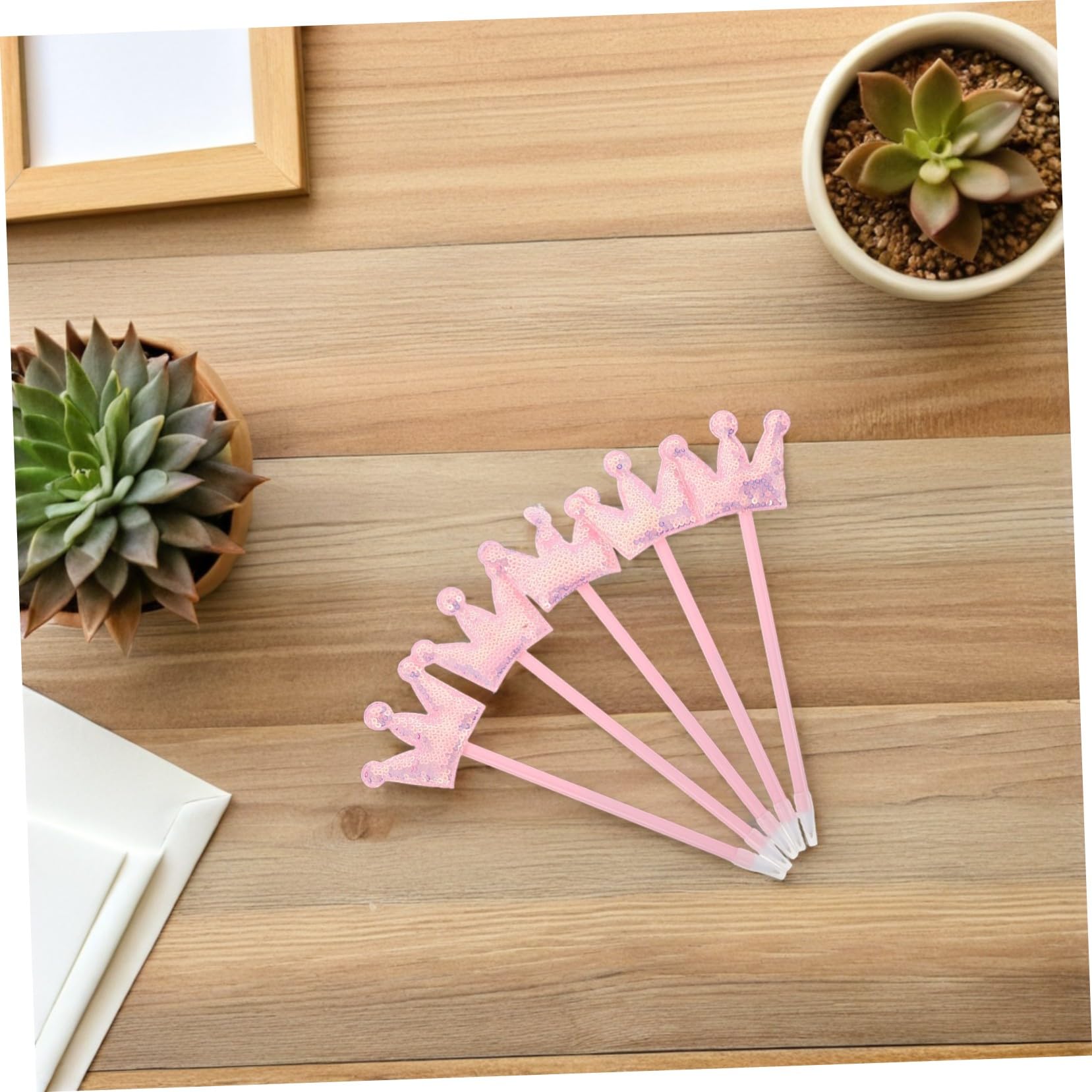 Lot De 5 Stylos Créatifs Pour Filles Stylos Fantaisie Pour Inscription De Mariage