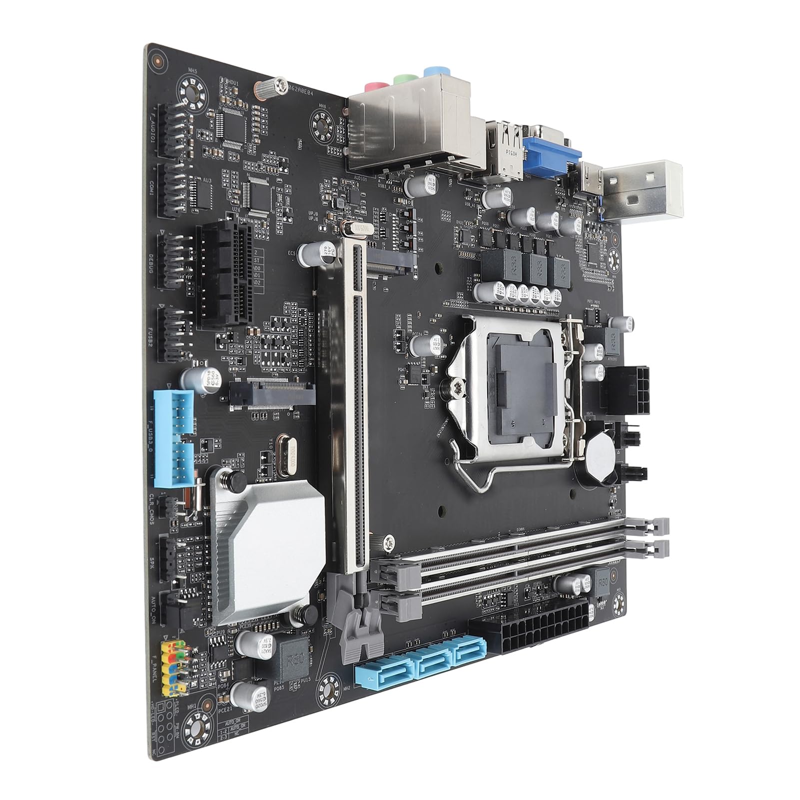 LGA 1151 Placa Base, M ATX DDR4 Red Gigabit HD Salida VGA Placa Madre del Ordenador para Core 6/7/8/9 Gen CPU I3/i5/i7 Serie