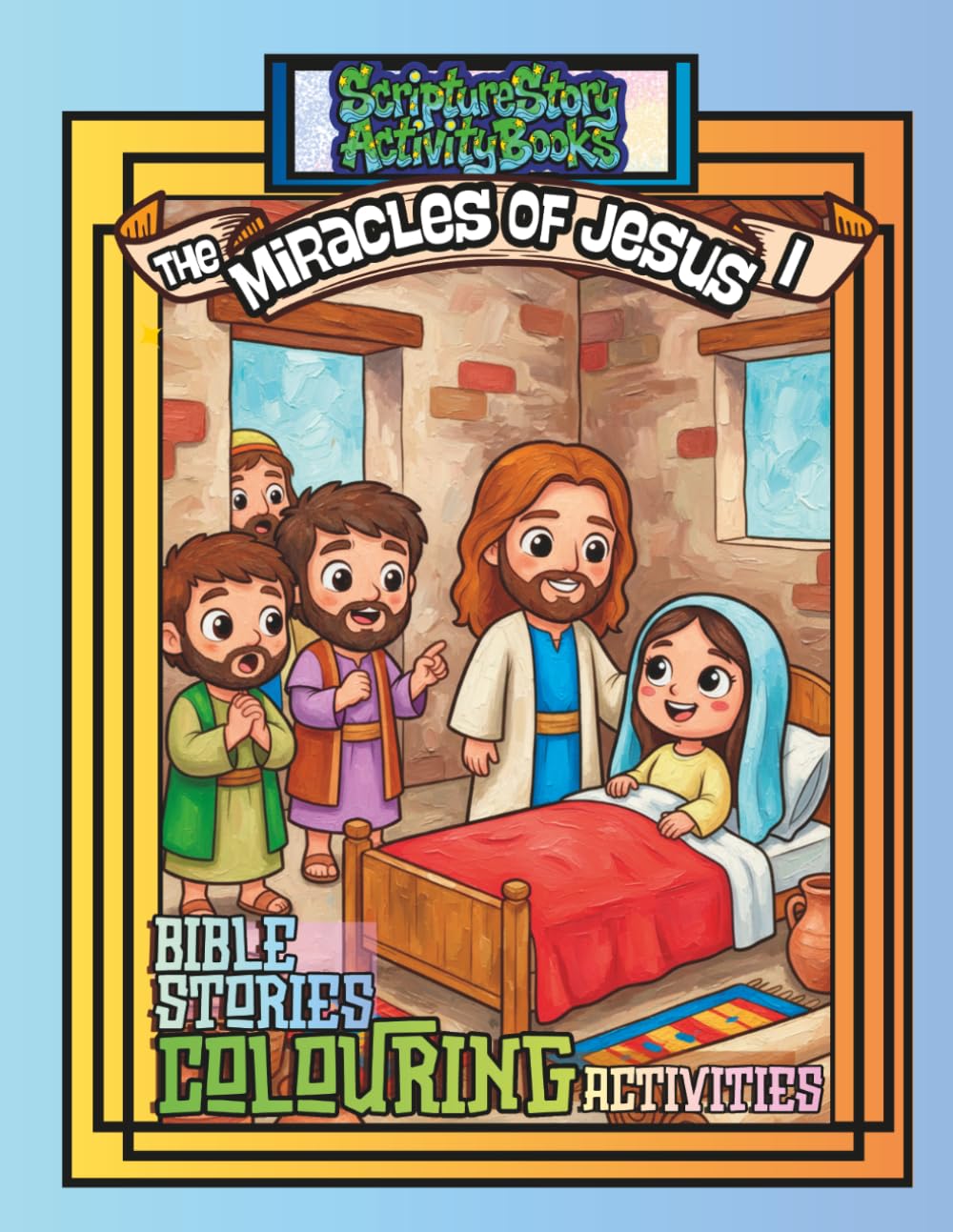 The Miracles of Jesus Pt1: Scripture Story Activity Books