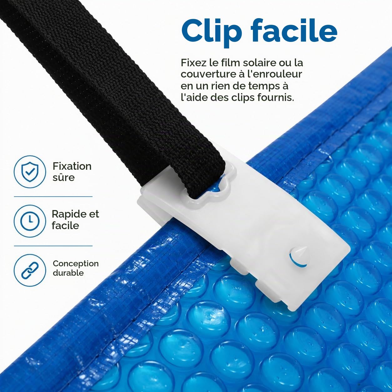 Système d'enroulement Mobile, Réglable de 3 m-5,7 m, Enrouleur piscine, Enrouleur de bâche de piscine, Résistant aux Intempéries, avec Roulettes et Sangles de Fixation, Dispositif d'enroulement-CR4