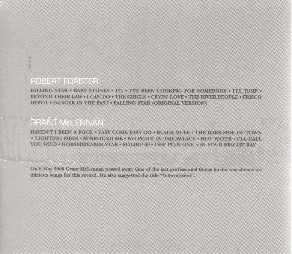 Intermission: The Best Of The Solo Recordings 1990-97