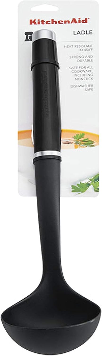 KitchenAid Classic Soup Ladle, One Size, Black 2: Home & Kitchen