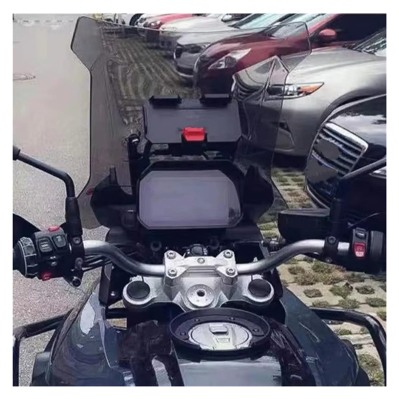 Support GPS Moto Navigation Support Universel F750 GS F7850 GS Support De Navigation Téléphone Portable Support De Moto Adapté À pour BMW F750gs F850gs Support Denavigation(Wireless Charging)