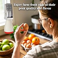Vista 2 de Egg Date Stamper, 4mm Rubber Stamp for Farm Fresh Eggs, Duck, Turkey, Goose Quail Eggs