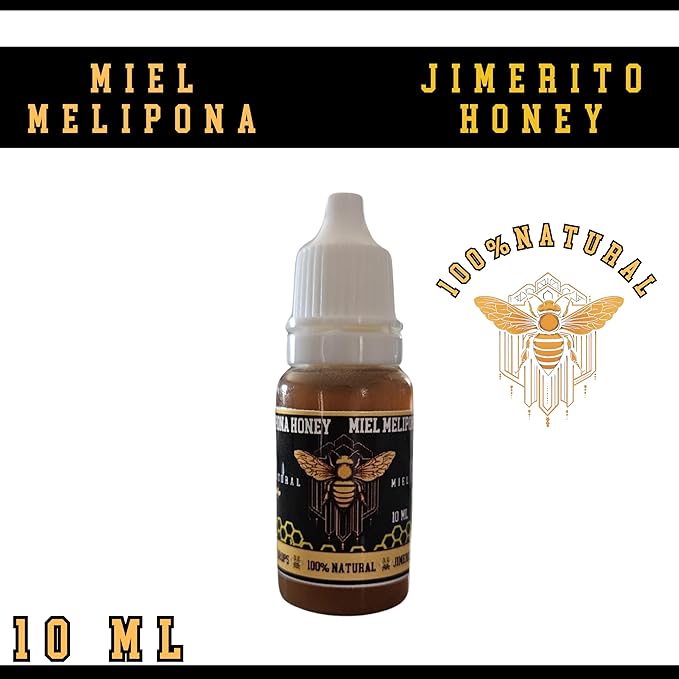 Miel Melipona 100% Natural Raw Honey Jimerito miniatura 2