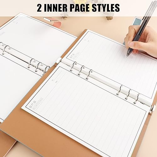 Miniatura 3 de SUPHIKE Cuadernos reutilizables  Cuadernos en espiral impermeables de papel de piedra, cuaderno de bocetos con rayas A5, bloc de notas, agenda con 1