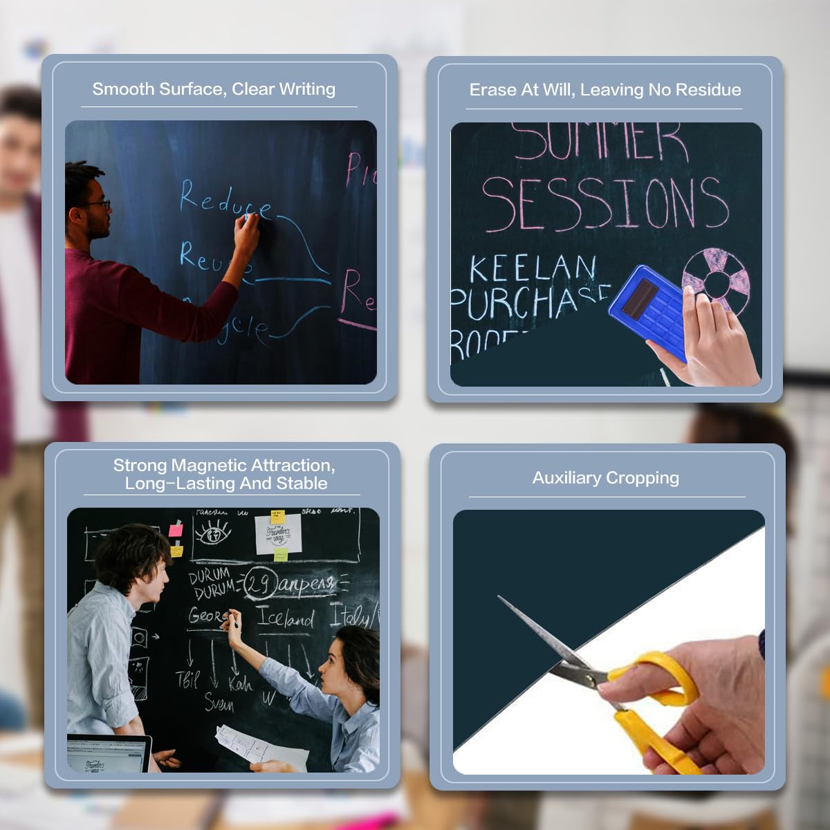 Krijtfolie - zelfklevend schoolbord - Kantoorartikelen online? | De