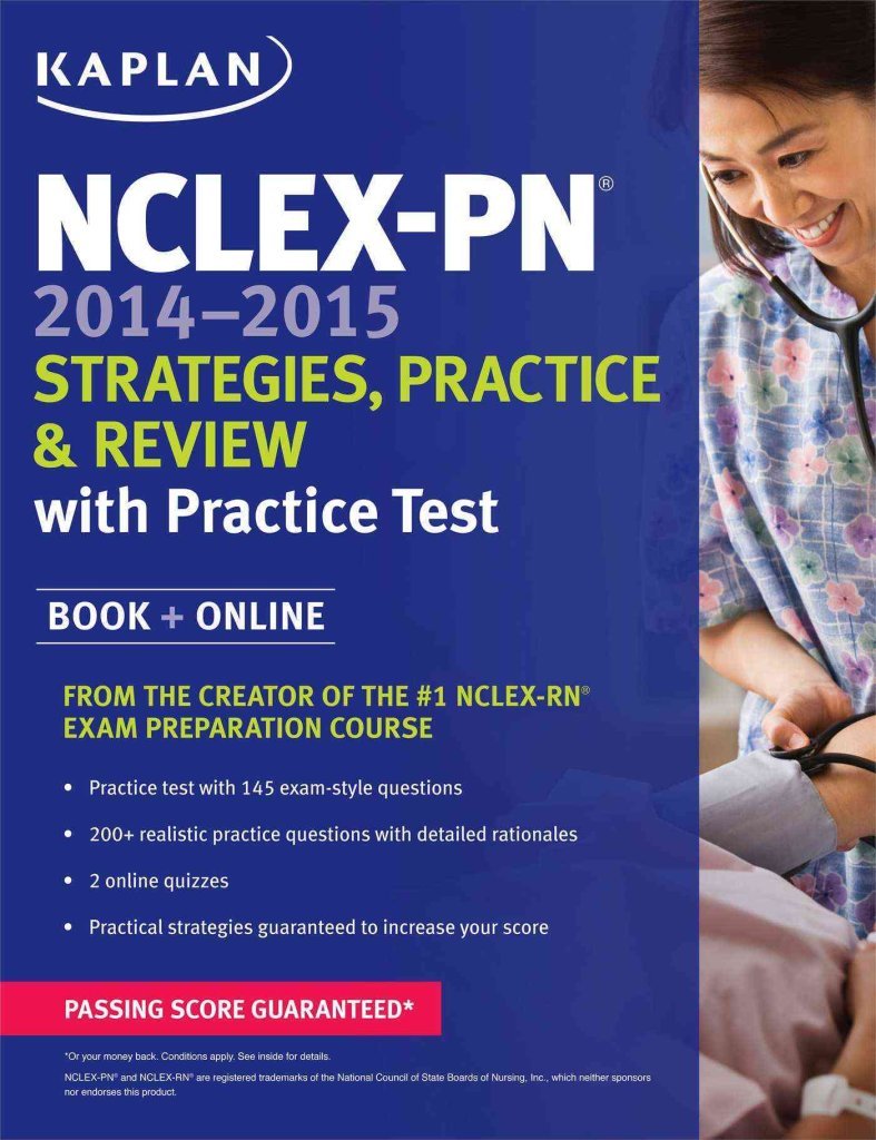 NCLEX-PN 2014-2015 Strategies, Practice, and Review with Practice Test: Book + Online (Kaplan NCLEX-PN Exam) 1st Edition