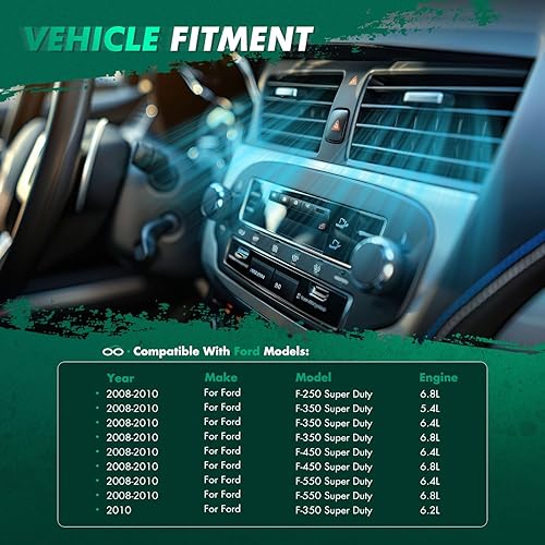 Vista 52 de SCITOO Reemplazo de actuador de puerta de mezcla de calentador HVAC para Ford F-150 2004-2008, para Ford para Lobo 2004-2008, para Lincoln para Mark