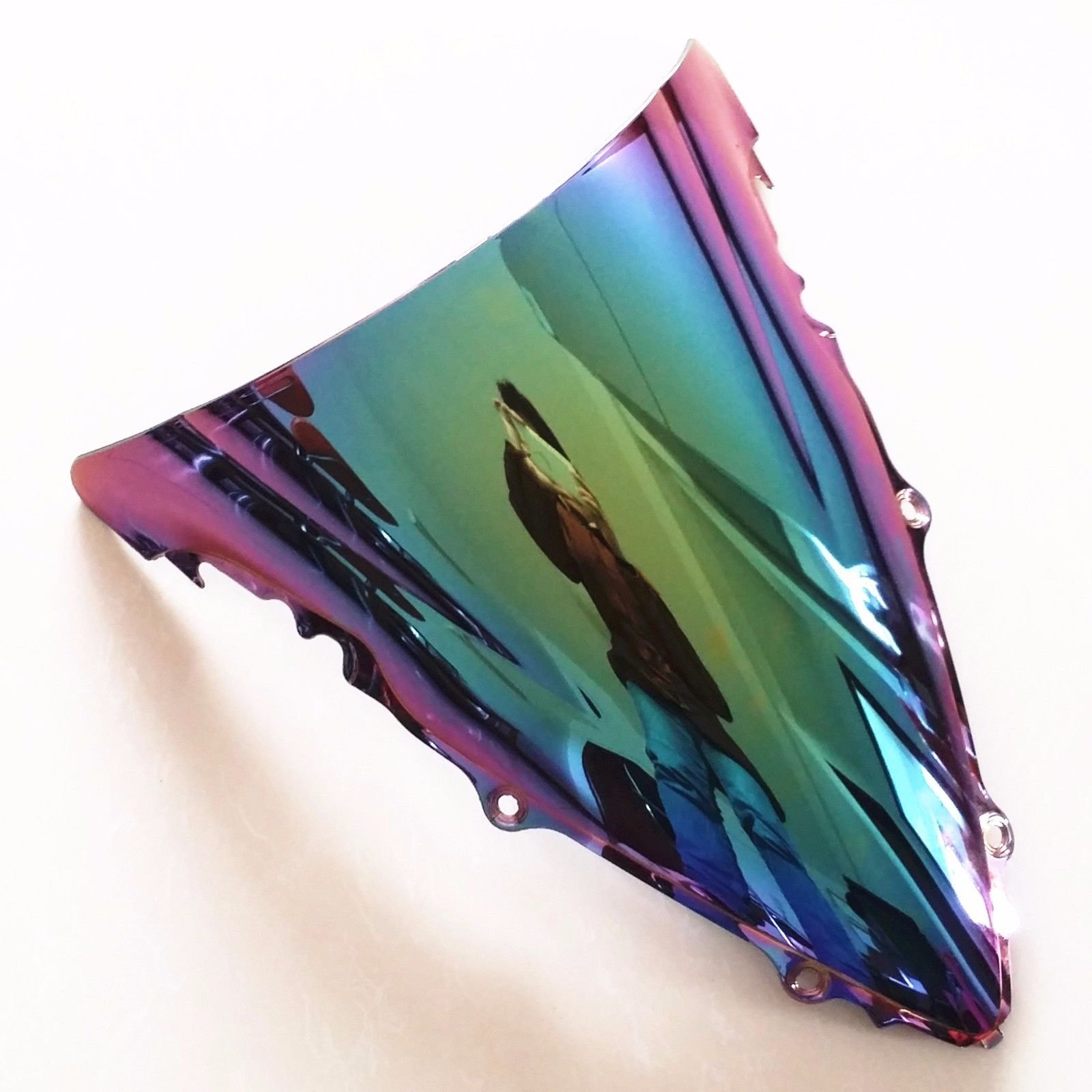 Psler Motocicleta Wave Parabrisas Shield Viento Protector De Parabrisas Para YZF 600 R6 1999-2002 (Iridio