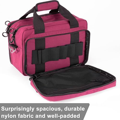 Miniatura 5 de Bolsa de gama para pistolas y munición con cremalleras bloqueables