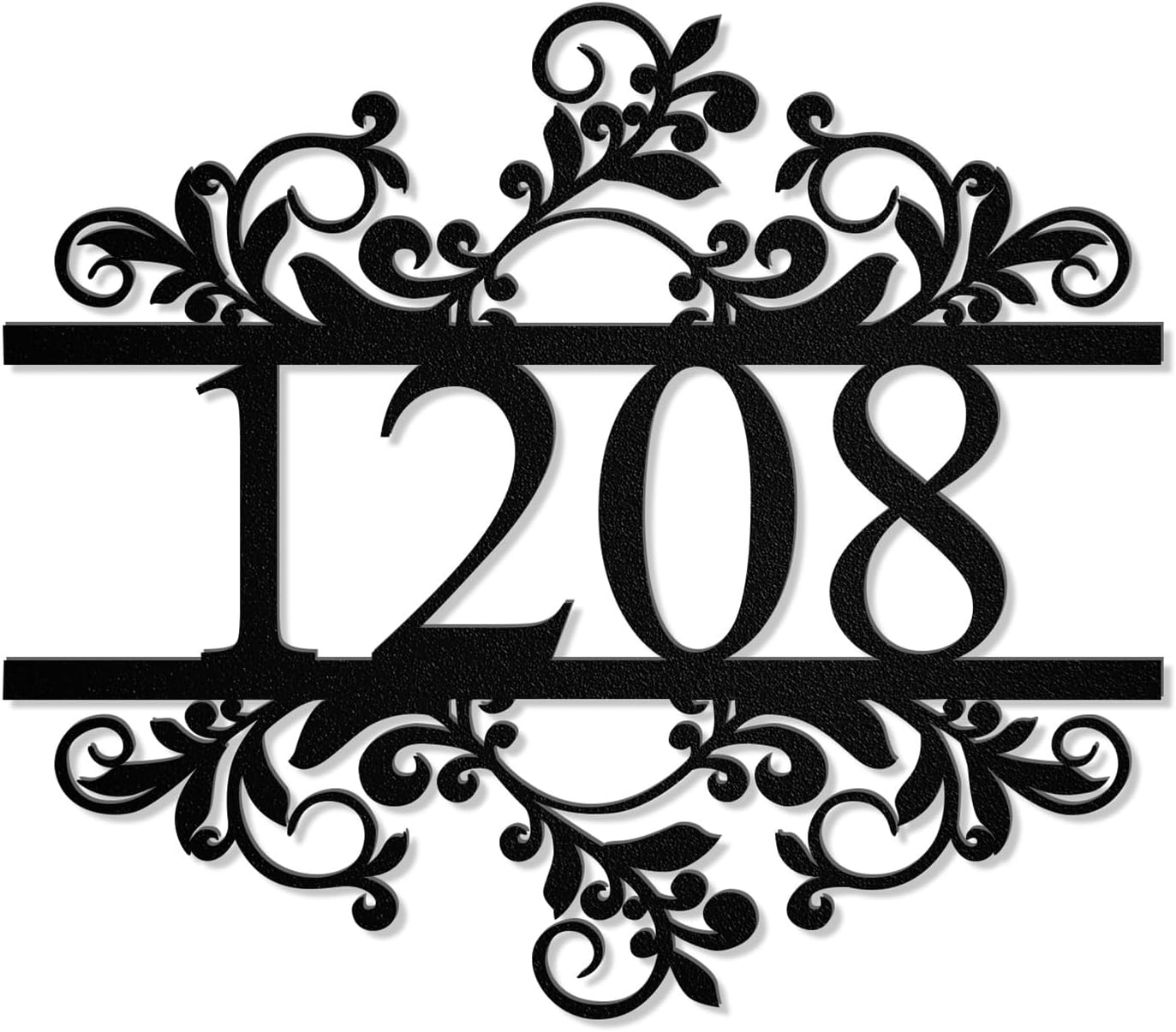 LucySky Personalized Address Plaques, Custom House Number Sign, House Number Plaque, Address Numbers for House