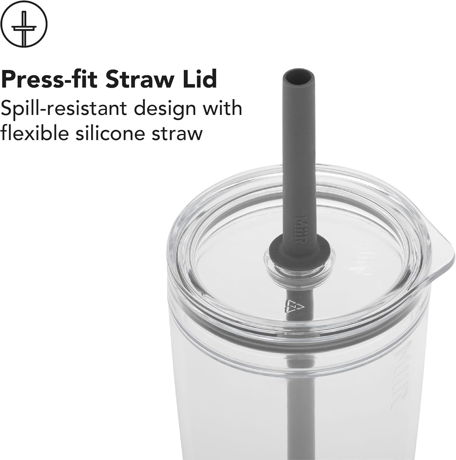 MiiR Everywhere Straw Tumbler 16oz - Durable Double Wall Tumbler with Lid and Straw, Lightweight, Shatter-Resistant, Perfect for On-the-Go Sipping - Image 2