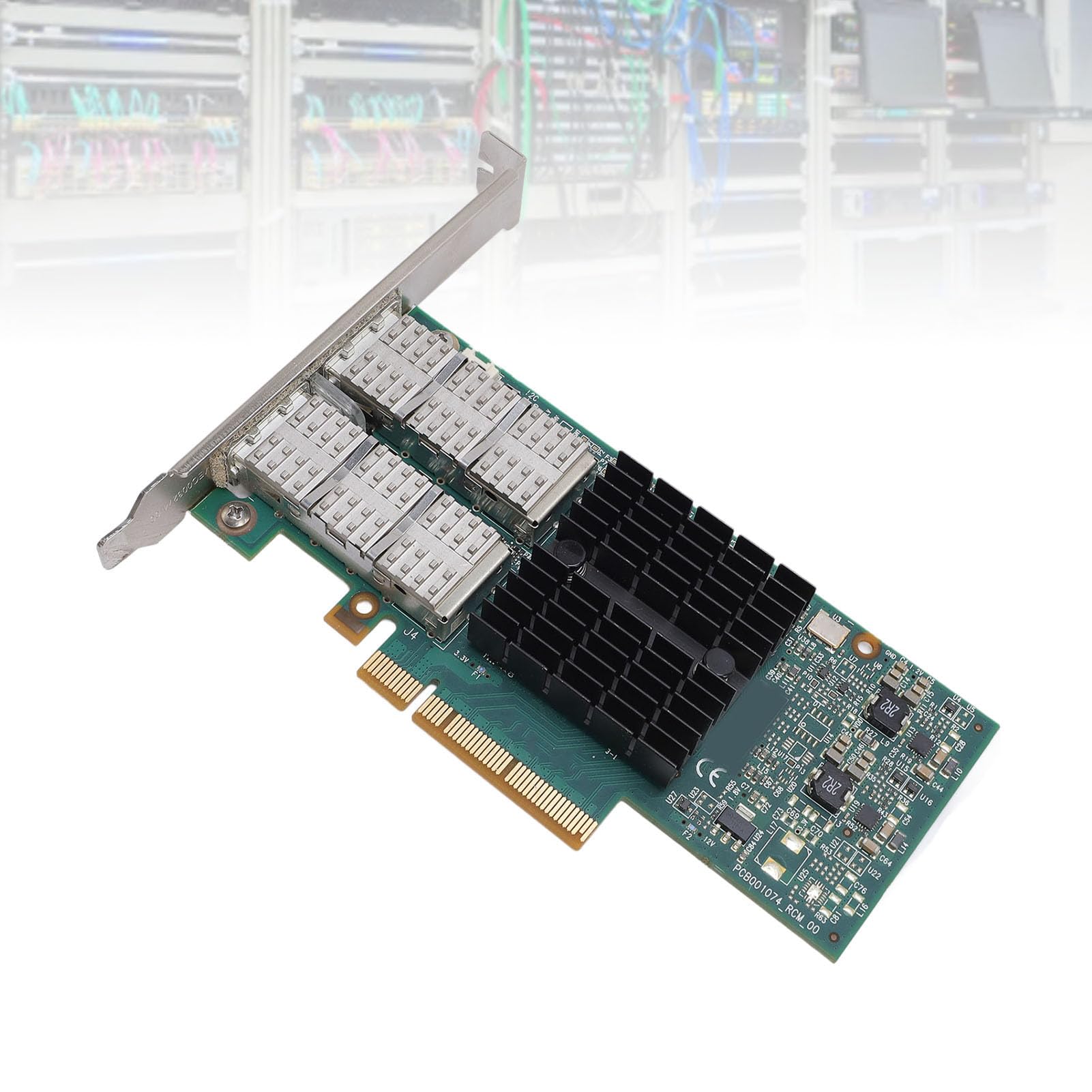 Scheda di Rete Ethernet Interfaccia PCIe 3.0 da 40 Gb Prestazioni Robuste per Server e Workstation Moderni