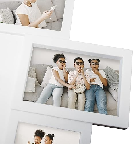 Miniatura 8 de Hello Laura - Marco de collage de 8 fotos para pared, marco de fotos de 4 x 6 pulgadas, collage con decoración de árbol, marcos de fotos para pared,