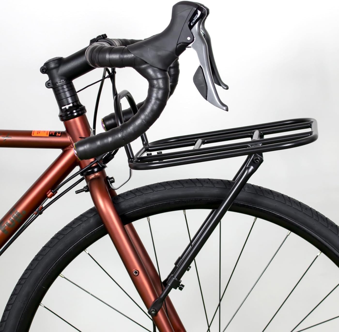 GORIX Portapacchi anteriore per bici MTB per bicicletta da strada (GX-RACK)