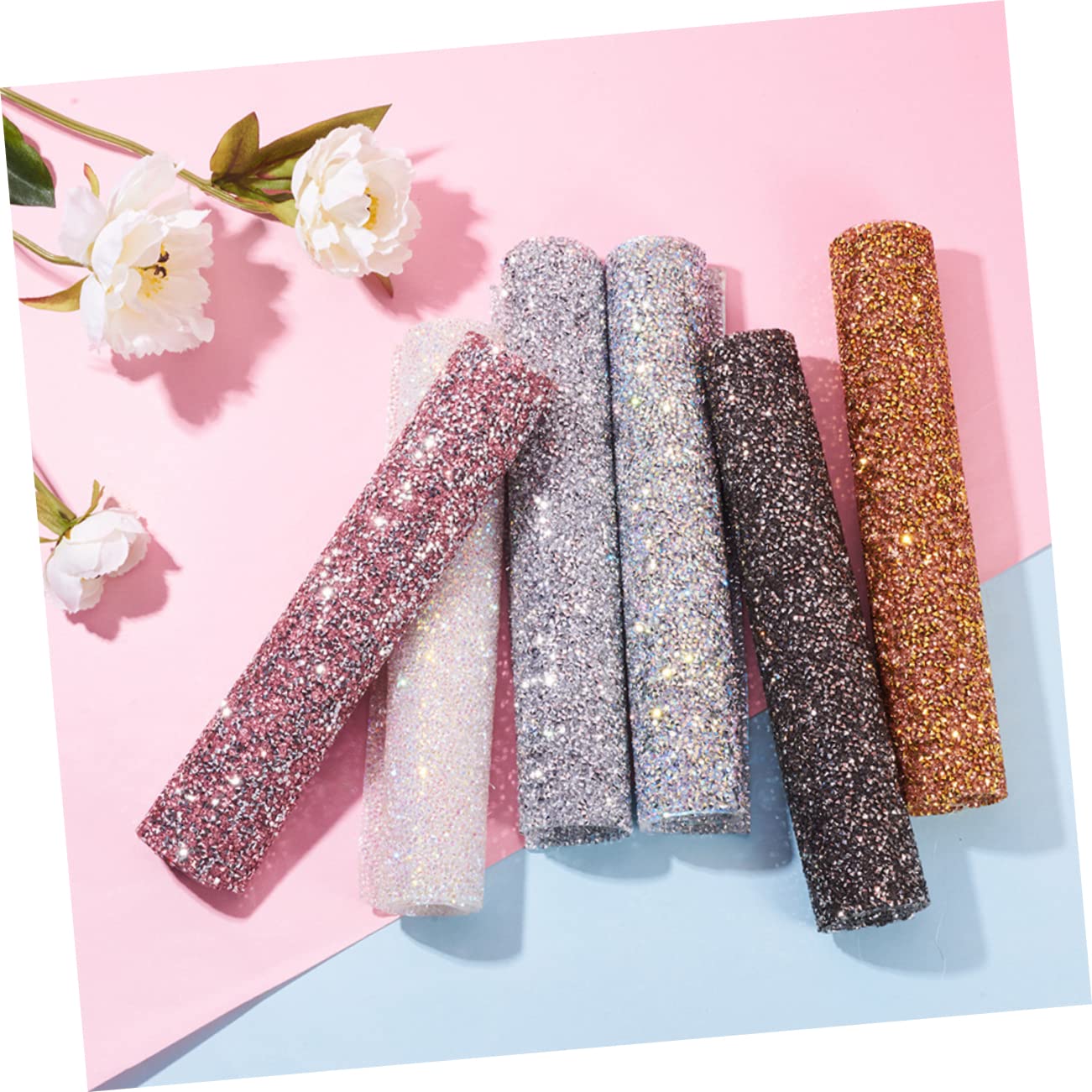 CANIGHT Nail Art Table Mat Diamond Nail Art Rhinestones Mat for Nail Salon Home Diy