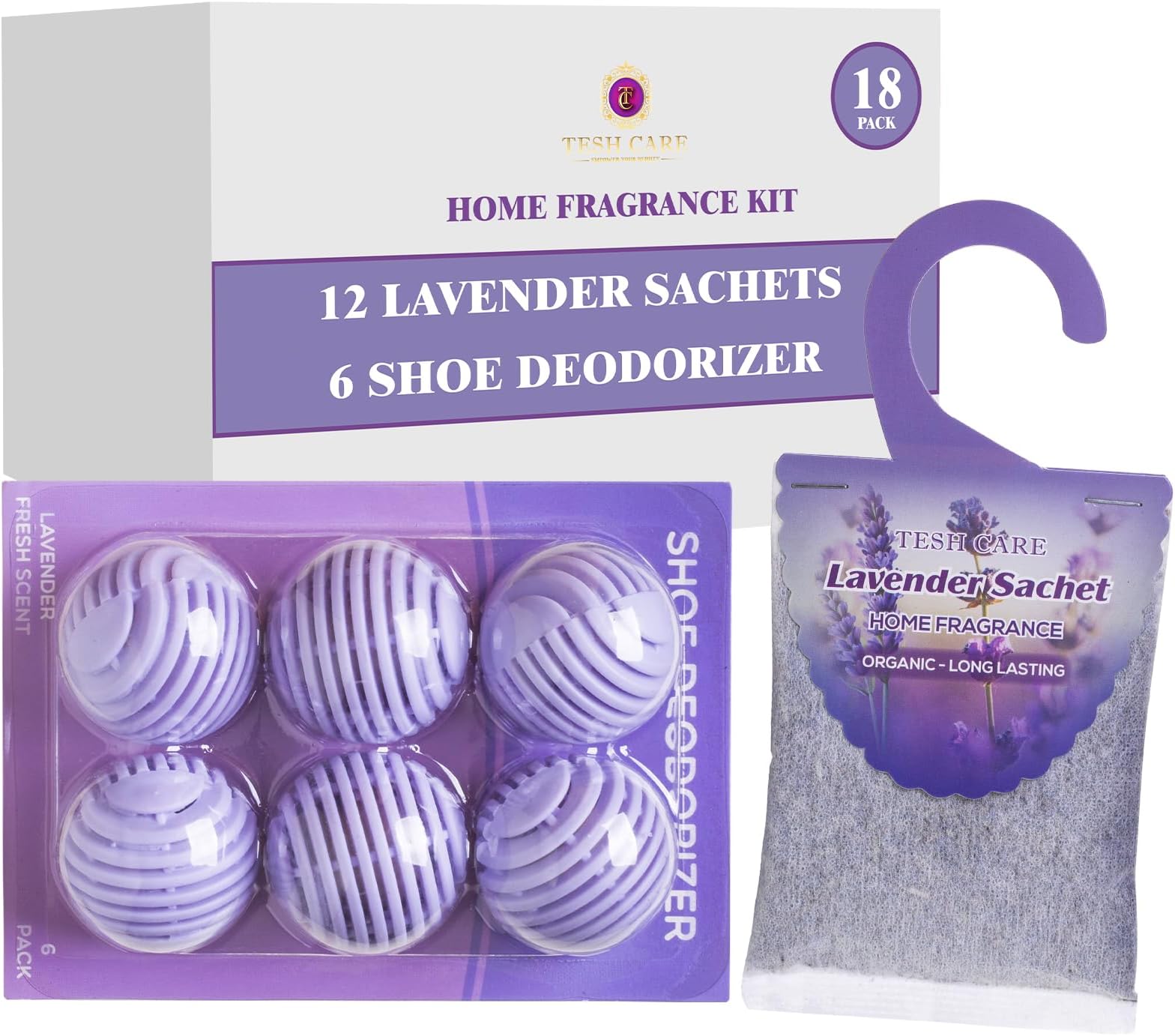 Amazon.com: 24 Pcs Large Hanging Closet Deodorizer Air Freshener ...