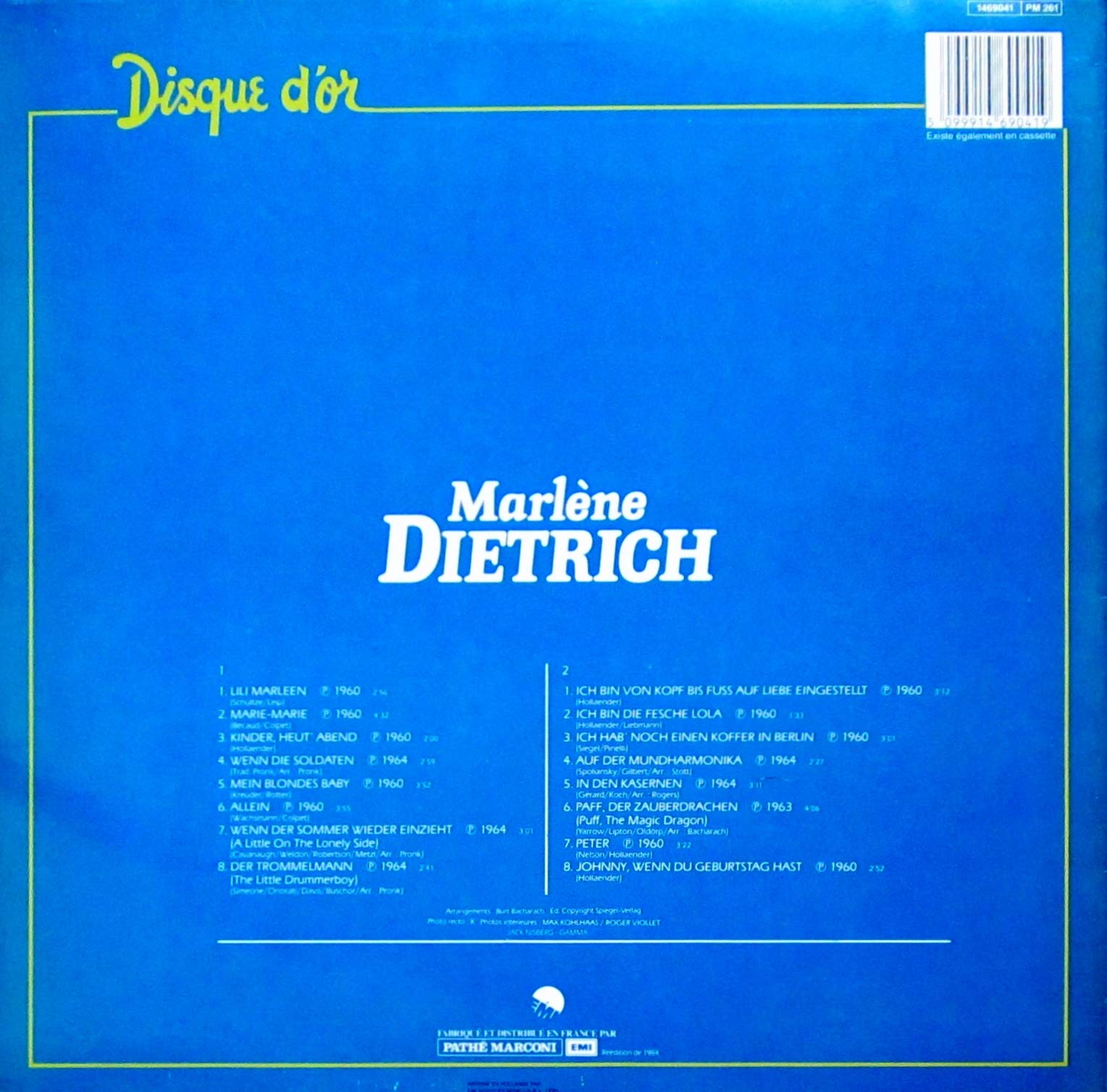 Disque d'ior LP] [Schal latte]