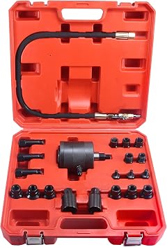 Upgrade Diesel Common Rail Injector Pneumatic Extractor Puller Removal Tool Set 21pcs Diesel Injector Extractor Tool Kit