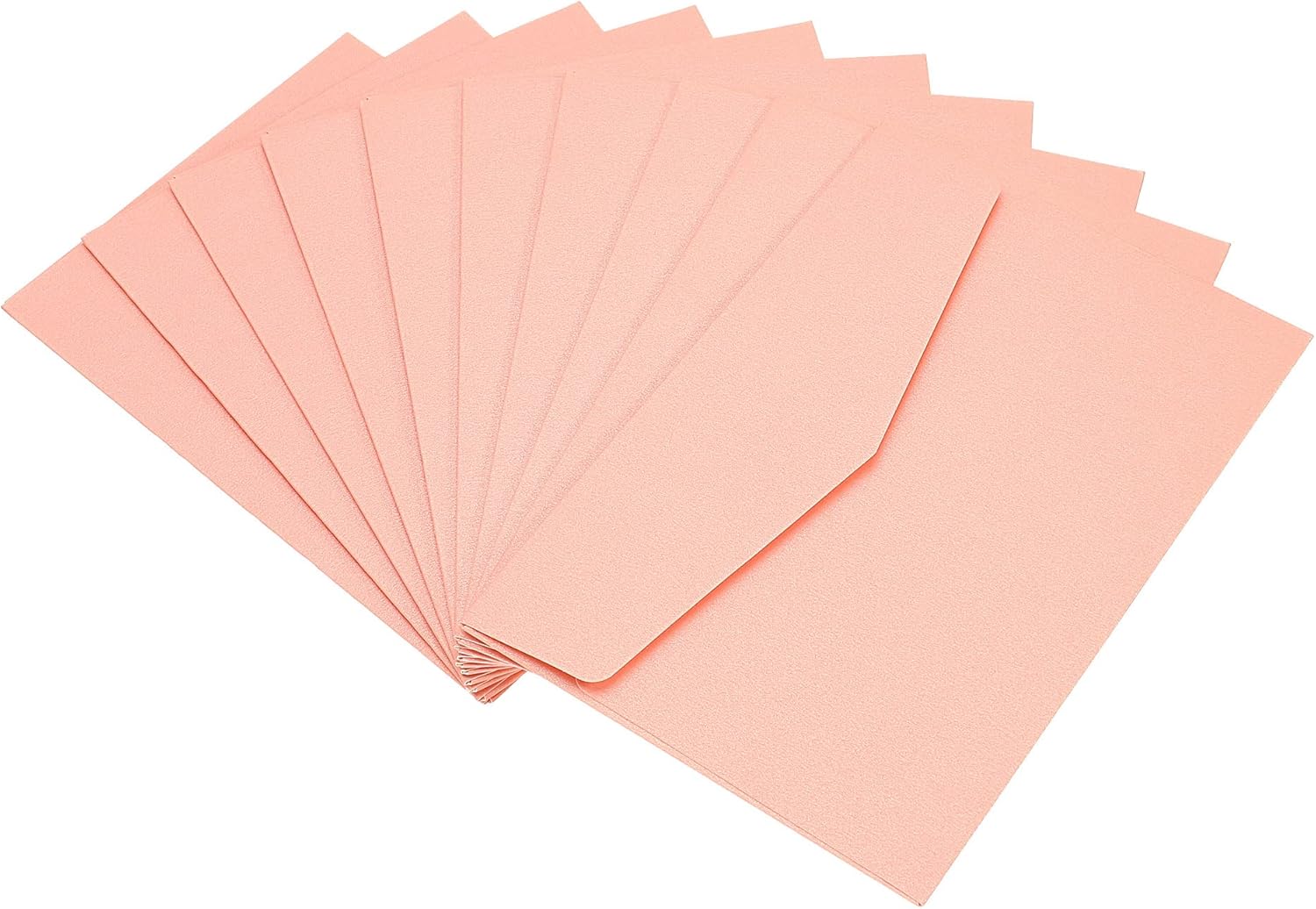 PATIKIL Invitations Envelopes, 25 Pack Colorful Blank Cards for Birthdays Wedding Pink
