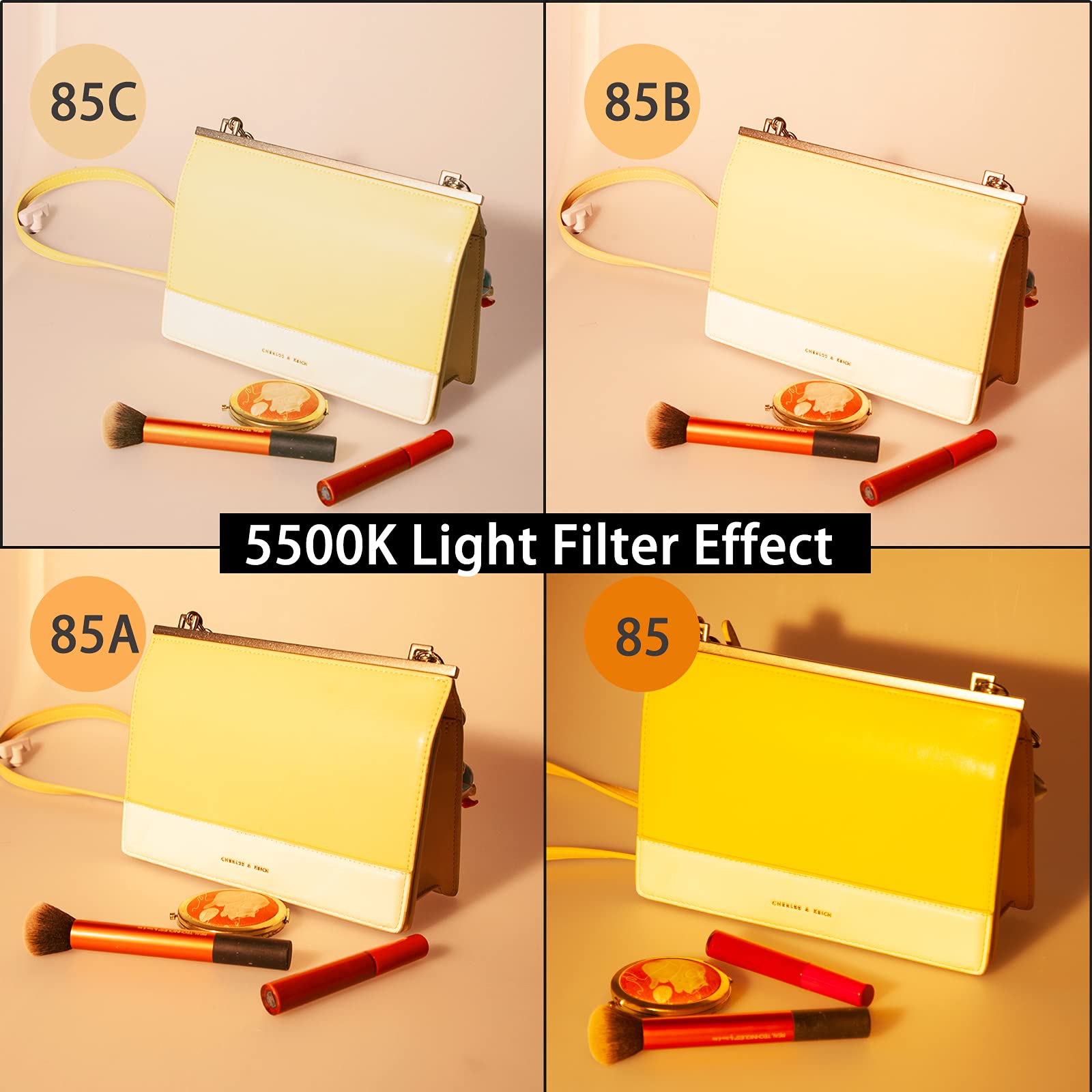 Orange Farbkorrektur Beleuchtung Gel Filter Blatt 16x20 Zoll, volle CTO, 1/2 CTO, 1/4 CTO, 1/8 CTO, Fotografie transparente Licht Gele für 800W Rotkopflight Strobe Spotlight Flash Studio Video