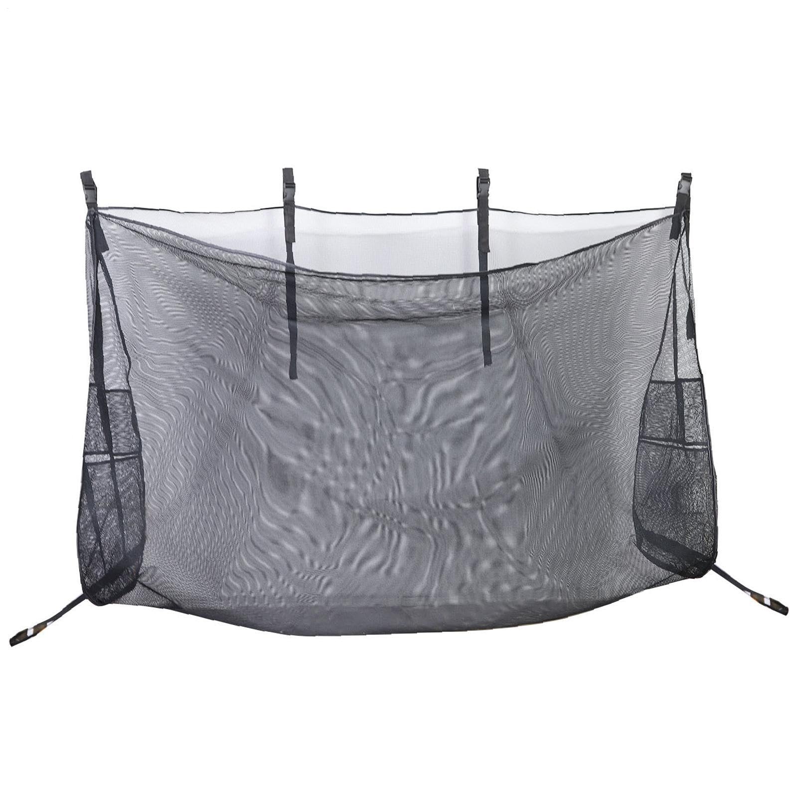 Red de almacenamiento para flotadores de piscina, bolsa de malla para piscina, bolsas de almacenamiento para flotadores de piscina, redes colgantes plegables de gran capacidad, organizador de malla